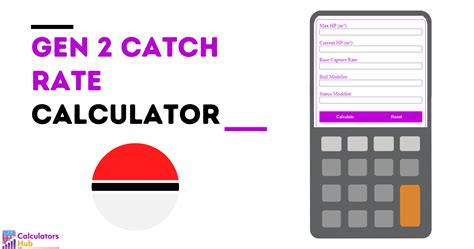 catch rate calculator gen 2